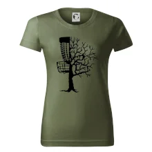 Disc golf pozor strom