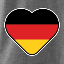 Germany love velké - Německá vlajka Germany love velké - Německá vlajka
