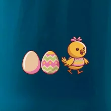 Evoluce vajíčka - velikonoce - kuře