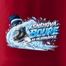 Hokejová sněhová bouře