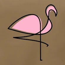 Plameňák na hubené noze