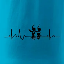 EKG synchronizované plavání