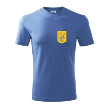 Ukrajina - Žlutý znak na prsu