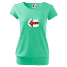 Párová turistická značka  červená