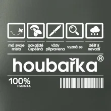 Čárový kód - Houbařka