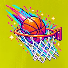Pixel art basketbalový koš