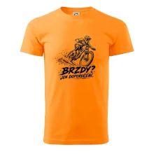 Brzdy jen doporučení - biker v zatáčce