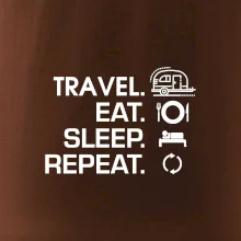 Eat sleep travel - Malý přívěs
