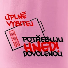 Úplně vybitej potřebuju hned dovolenou