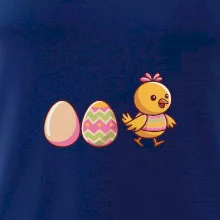 Evoluce vajíčka - velikonoce - kuře