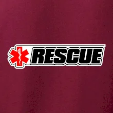 Záchranář rescue kříž červený