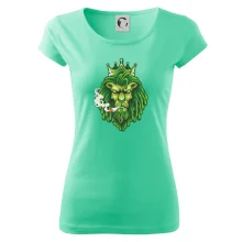 Zhulený lev zelený