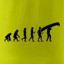 Evoluce kanoe nad hlavou