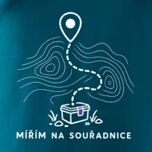 Mířím na souřadnice minimalistická trasa