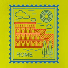 Řím známka jednoduchá