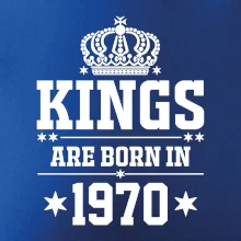 Kings are born in 1970