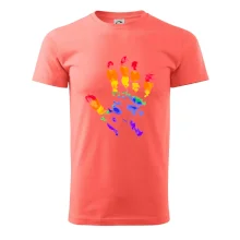 LGBT hand print