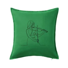 Houslistka jedním tahem