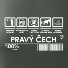 Čárový kód  - Pravý Čech