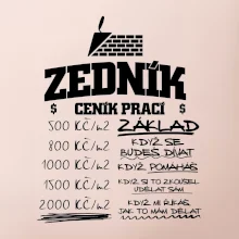 Ceník zedníka - cena za metr