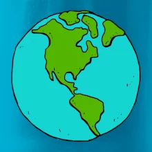 Planeta na prsu - Amerika