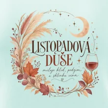 Listopadová duše boho podzim a víno