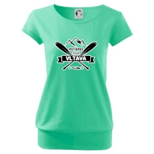 Na vodu - pádla hory (vlastní nápis)