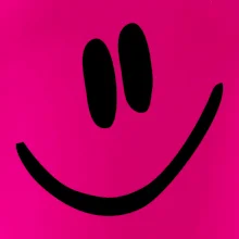 Emoji bez obrysu - usměv