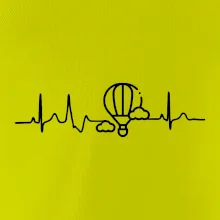 EKG létání balonem