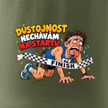 Běžec důstojnost nechávám na startu