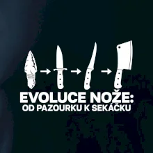 Evoluce nože od pazourku k sekáčku
