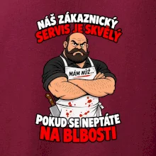 Řezník skvělý zákaznický servis