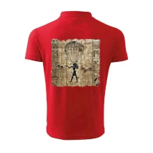 Egyptské hieroglyfy parašutista