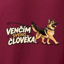 Venčím svého člověka - německý ovčák