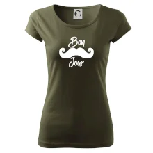 Mustache Bon Jour