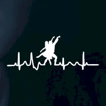 EKG tanec - tančící dvojice