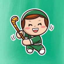 Ikona pozemní hokej kluk / holka