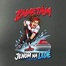 Zuřivé zametání na ledě