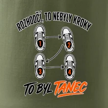 To nebyly kroky to byl tanec
