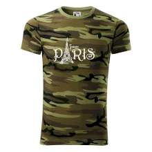 Paris nápis Eiffelovka rovný Paris nápis Eiffelovka rovný