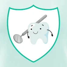 Zoubek na prsu - zrcátko