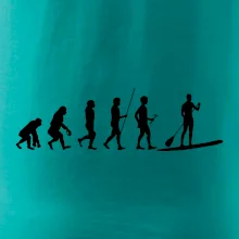 Evoluce paddleboard muž