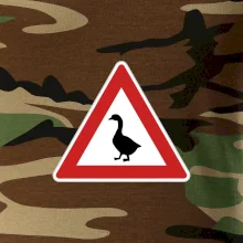 Dopravní značka - Pozor husa