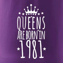 Queens are born in 1981