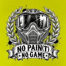 Motiv no paint no game s maskou