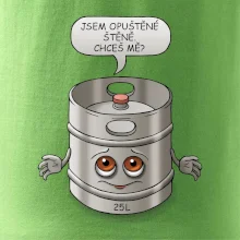 Opuštěné štěně - sud (Hana-creative)