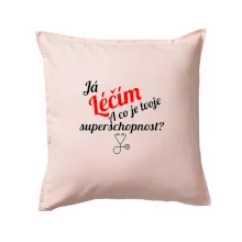 Já léčím - tvoje superschopnost? Šikmý nápis