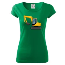 Bagr bez nápisu  z boku