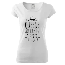 Queens are born in 1983