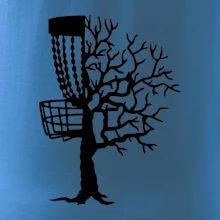 Disc golf pozor strom